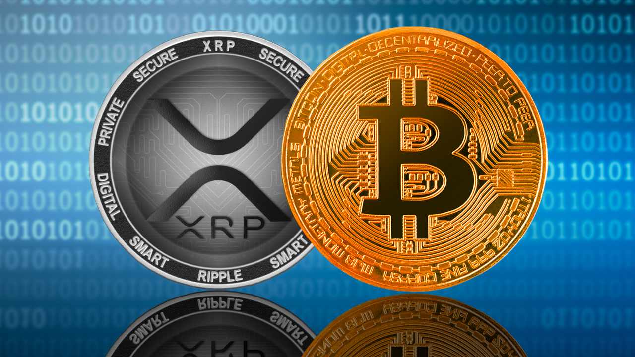 Bitcoin and XRP Prices Drop as Investors Await Fed's Next Move
