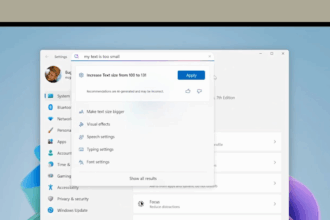Can AI Now Manage Your Windows 11 Settings and Text