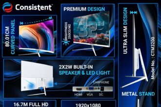 Is Consistent's New Curved Monitor the Upgrade Your Desk Needs