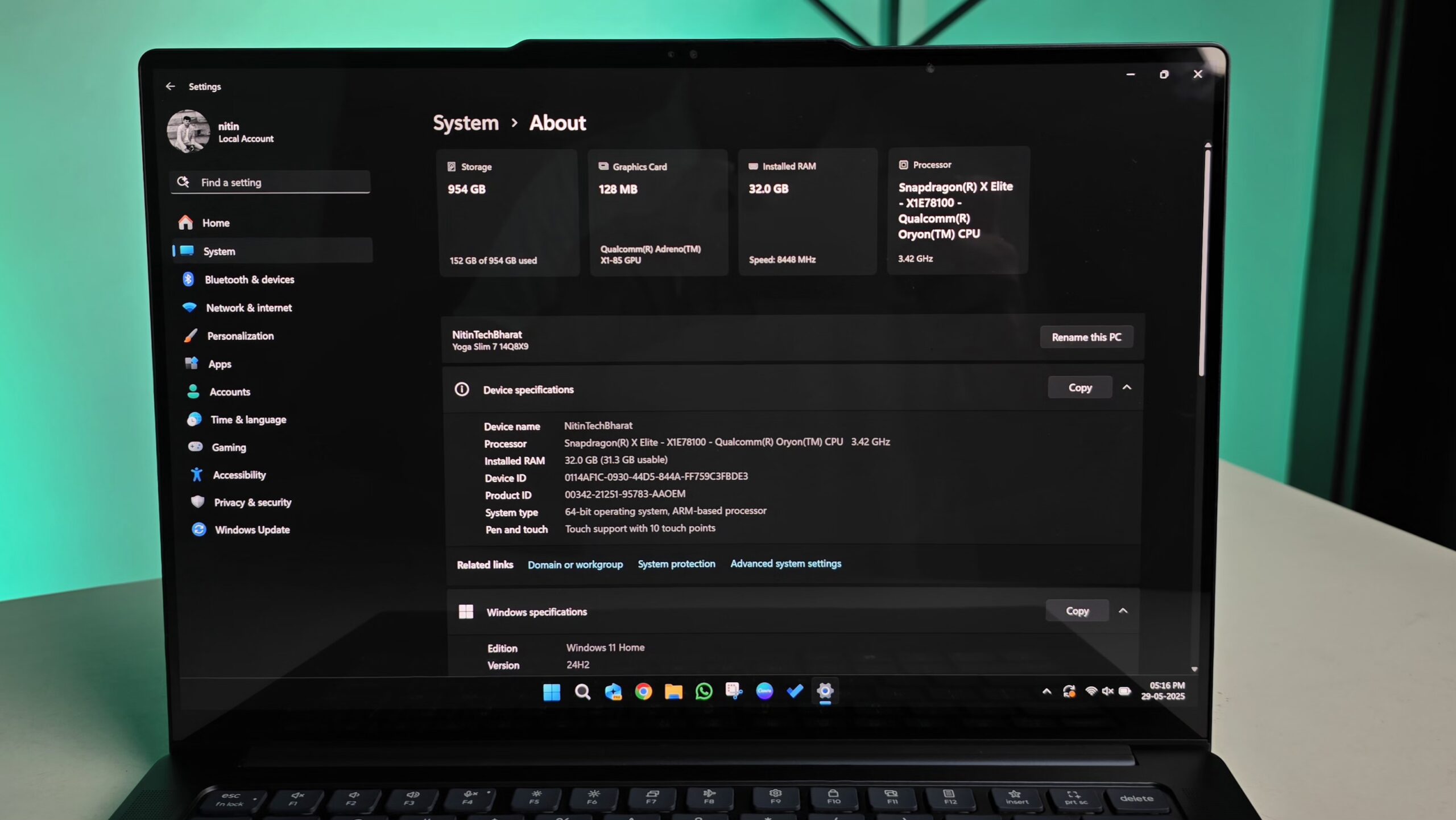 Lenovo Yoga Slim 7x Gen 9 (Snapdragon X Elite): My In-Depth Review After Weeks of Intense Creative Work 7 Lenovo Yoga Slim 7x Gen 9