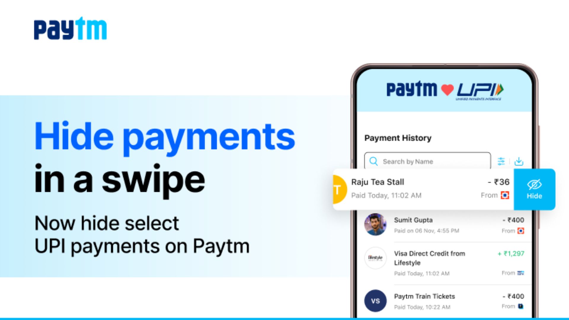 Tired of Nosy Parkers? Paytm's 'Hide Payment' Feature Gives You Stealth Mode for Transactions!