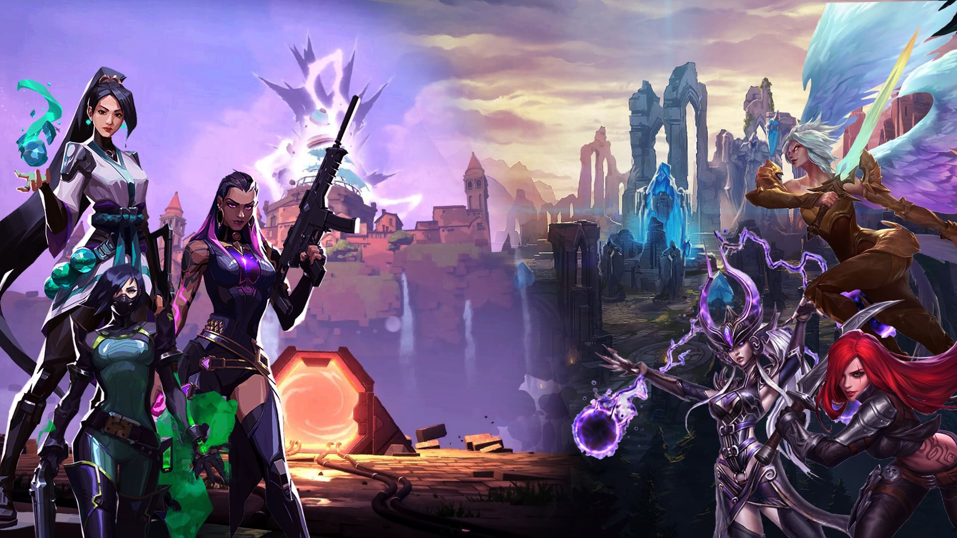 Valorant and League of Legends,