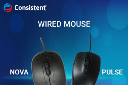 Ergonomic PULSE and NOVA Wired Mouse