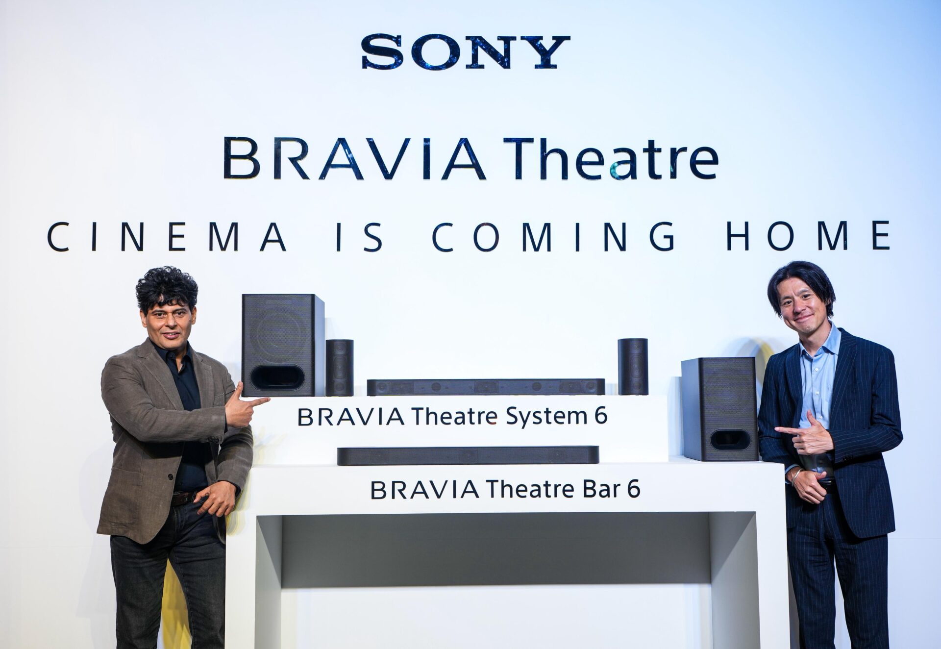 Sunil Nayyar, Managing Director, Sony India and Nezu Daisuke, Global Head of Home Product Business Division 1