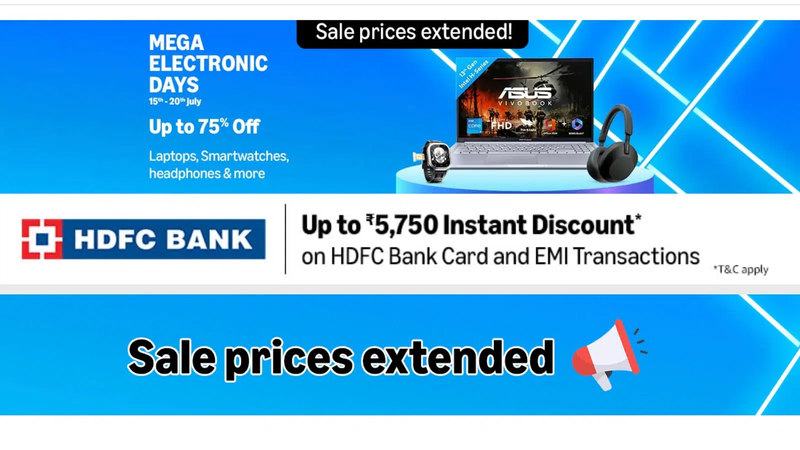 Amazon Prime Day Deals Extended