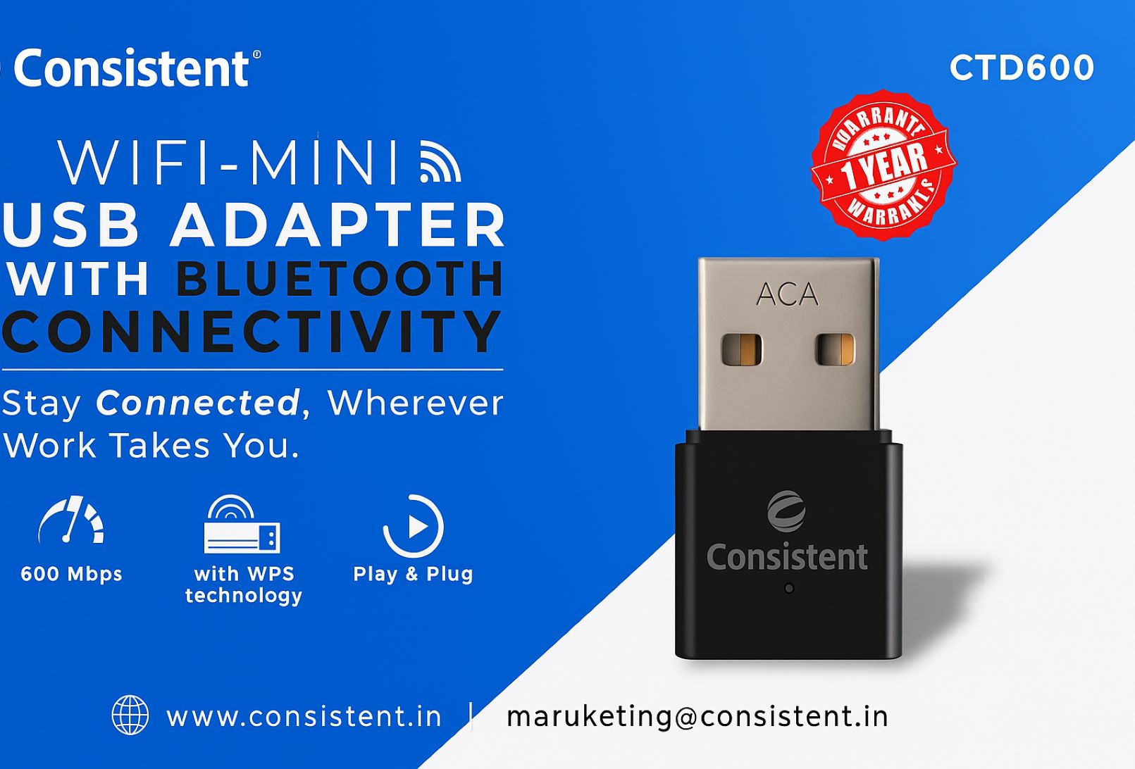 Consistent Infosystems Introduces New 600 Mbps