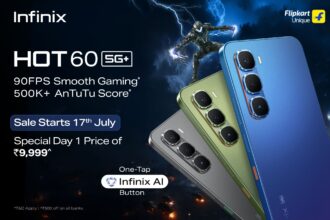 Infinix HOT 60 5G+ Launched in India with One-Tap AI Button