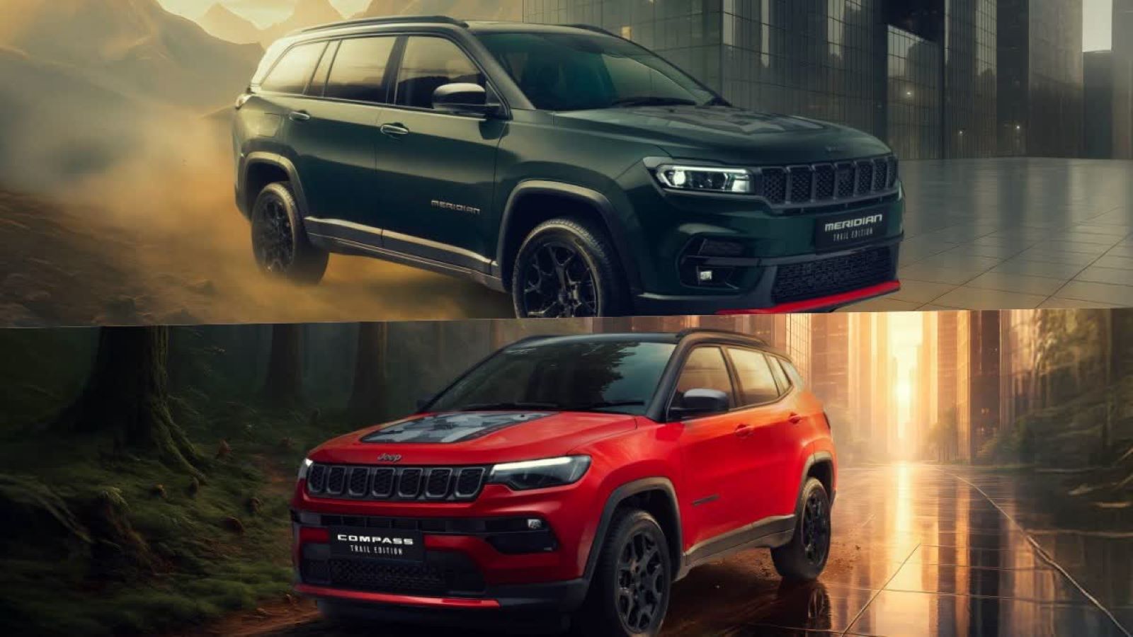 Jeep Launches Compass, Meridian Trail Editions in India