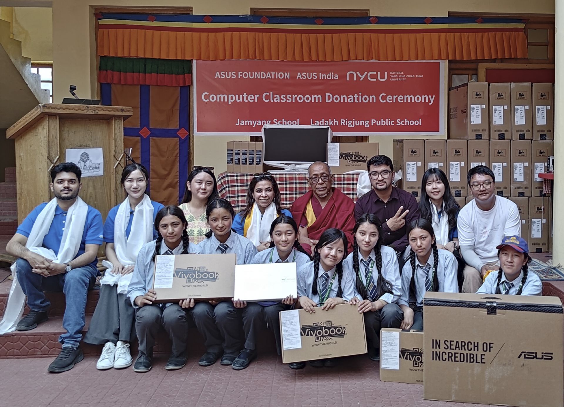 ASUS Foundation Supports Inclusive Education in Ladakh with Laptop Donations