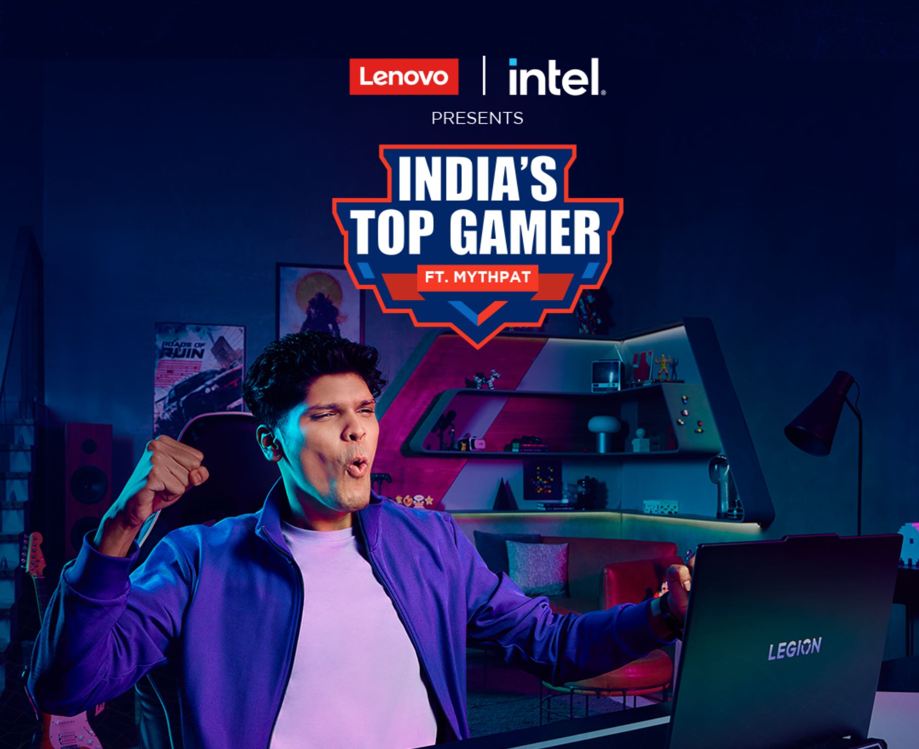 Lenovo Kicks Off Nationwide Hunt for India's Top Gamer with Mythpat