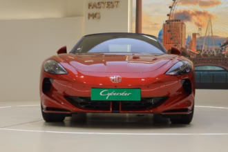 MG Cyberster Electric Sports Car Arrives in India for Rs 74.99 Lakh