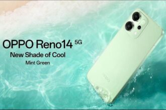 OPPO Reno14 5G Gets New Mint Green Color