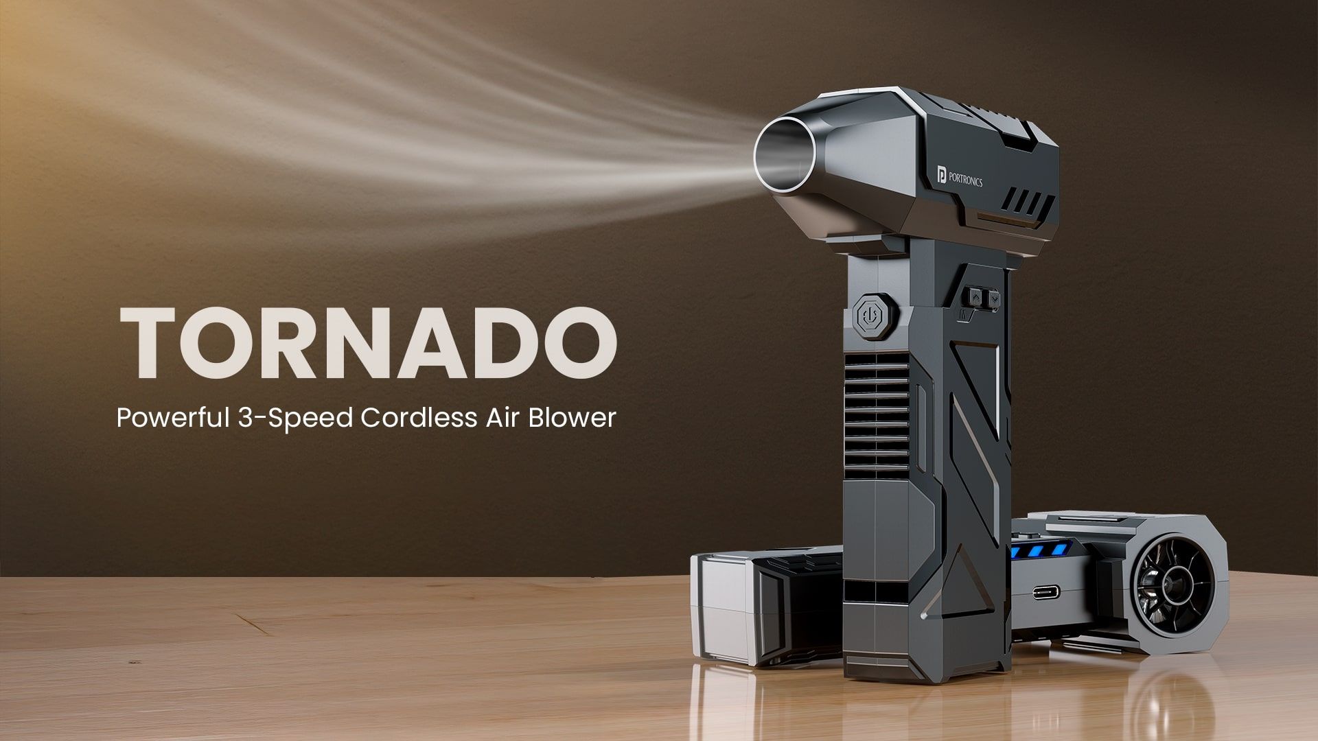 Portronics Launches Tornado Cordless Air Blower