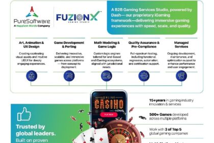 PureSoftware Launches FuzionX Gaming Studio for B2B Casino Gaming
