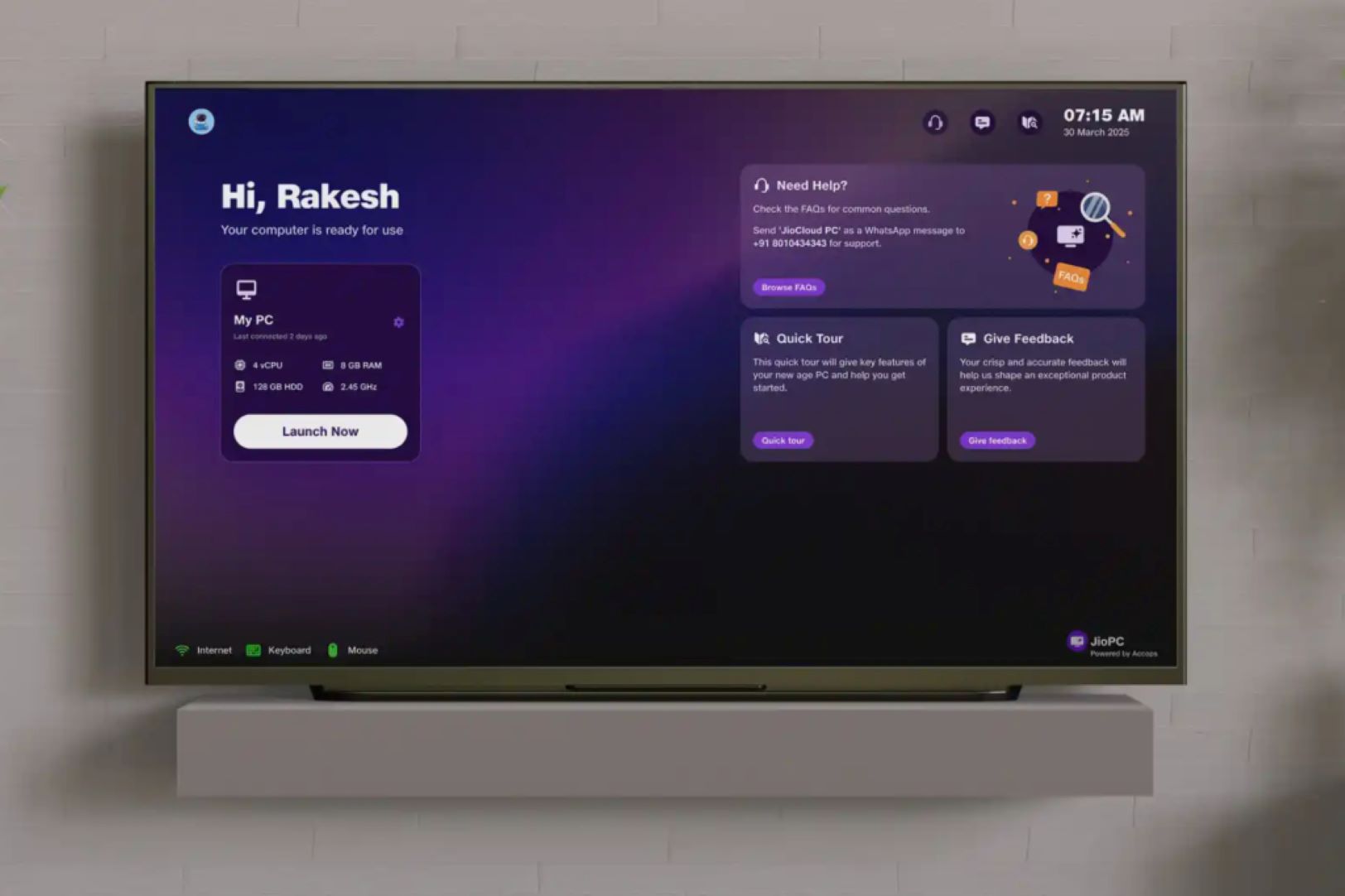 Reliance Jio Launches JioPC to Bring Cloud Desktops to TV