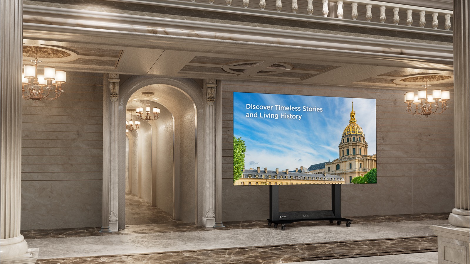 ViewSonic Launches Foldable 138-inch LED Display in India