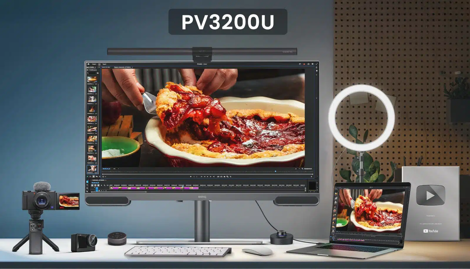 BenQ Launches PV3200U 32-inch 4K UHD Monitor in India for Video Creators