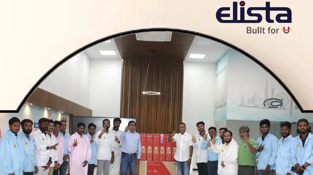 Elista Opens New Electronics Plant in Kadapa, Exports First Smart TVs to Dubai