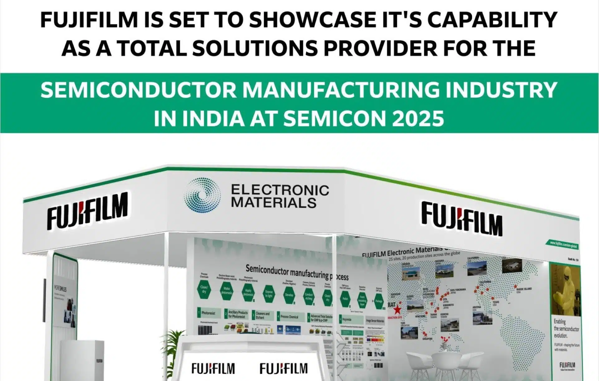 FUJIFILM to Participate in SEMICON India 2025