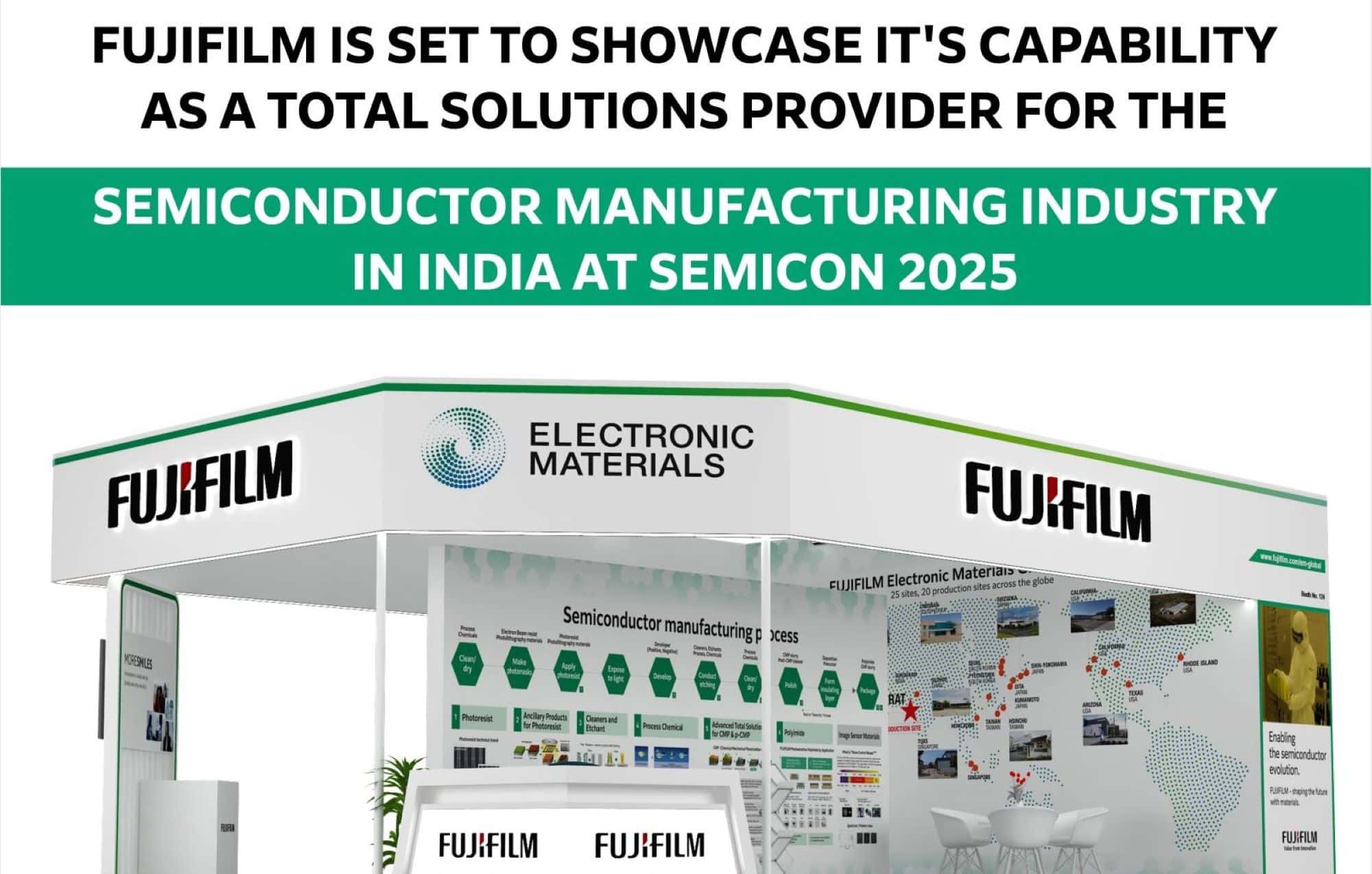 FUJIFILM to Participate in SEMICON India 2025