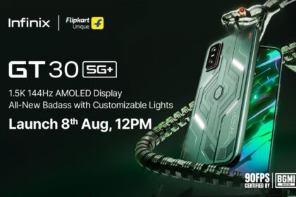 Infinix GT 30 5G+ Debuts in India with MediaTek Dimensity 7400 Chipset