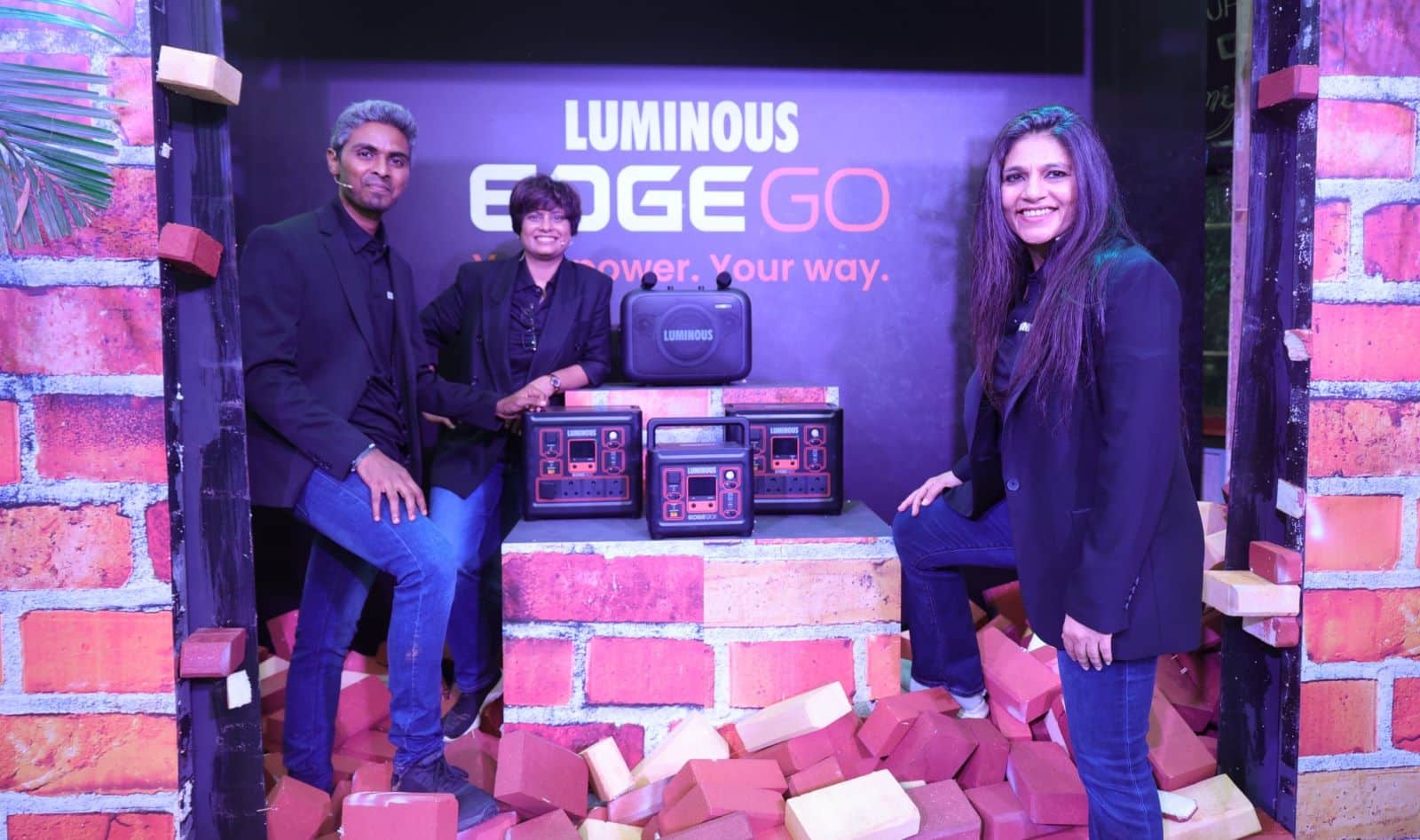 Luminous Launches EDGE GO 1500 Power Station with Built-in Music System in India