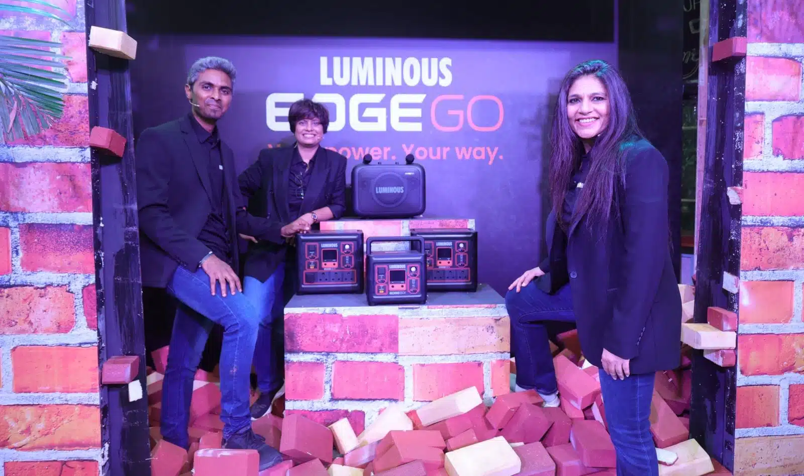 Luminous Launches EDGE GO 1500 Power Station with Built-in Music System in India