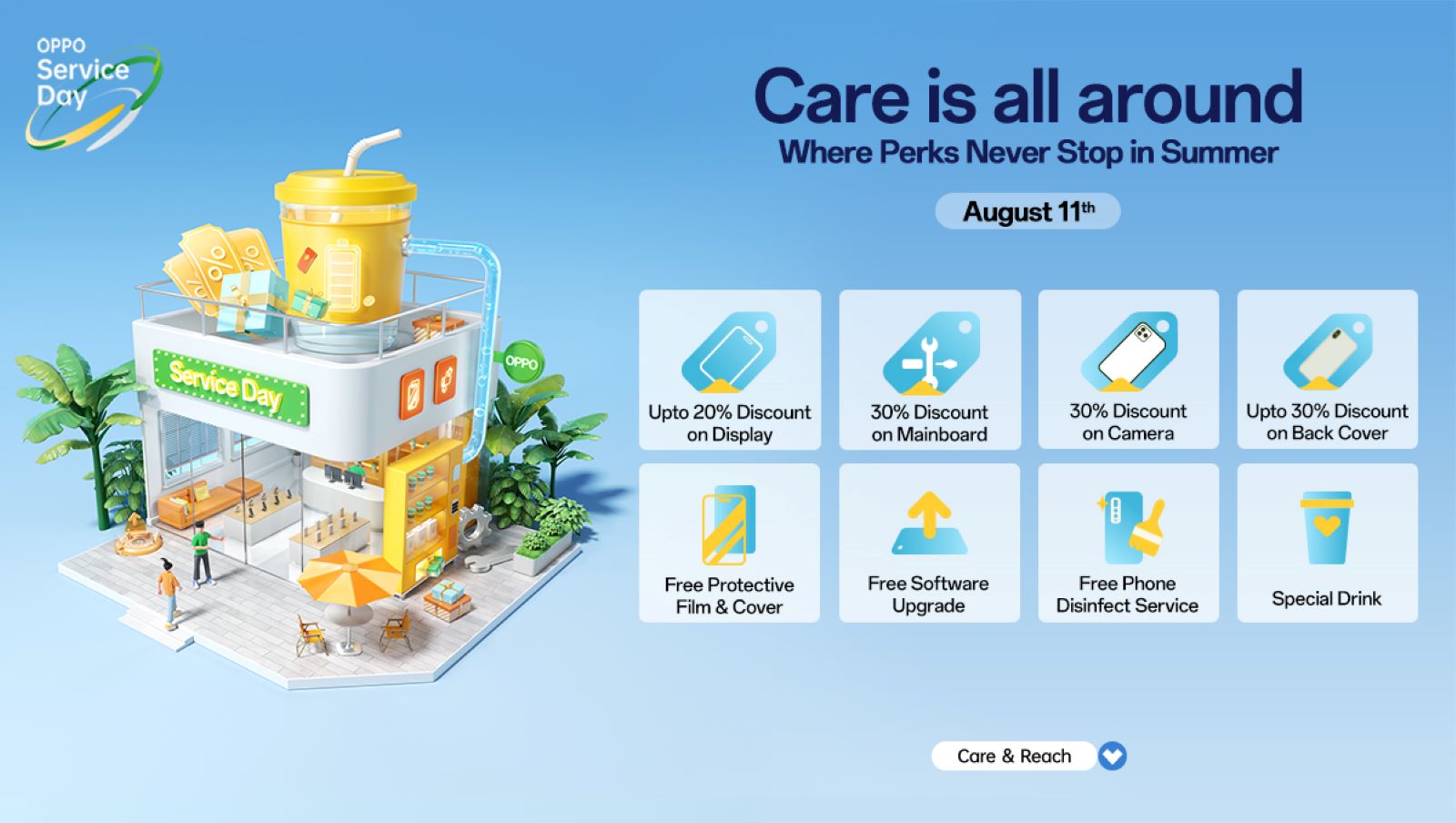 OPPO India Provides Discounts on Repairs This August 11