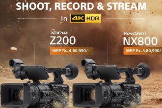 Sony Launches Two New 4K Camcorders in India with AI Autofocus