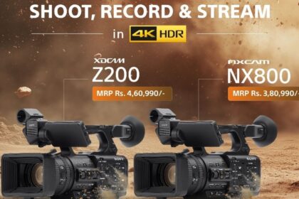Sony Launches Two New 4K Camcorders in India with AI Autofocus