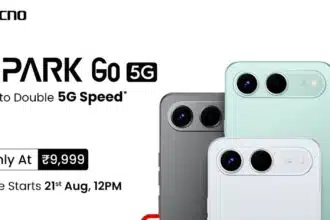 TECNO Launches Spark Go 5G Starting at INR 9,999