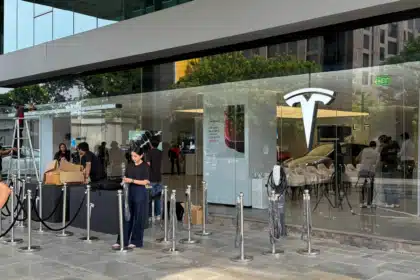 Tesla Opens Second Indian Showroom in Delhi's Aerocity