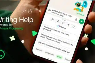 WhatsApp offers AI writing help that stays private