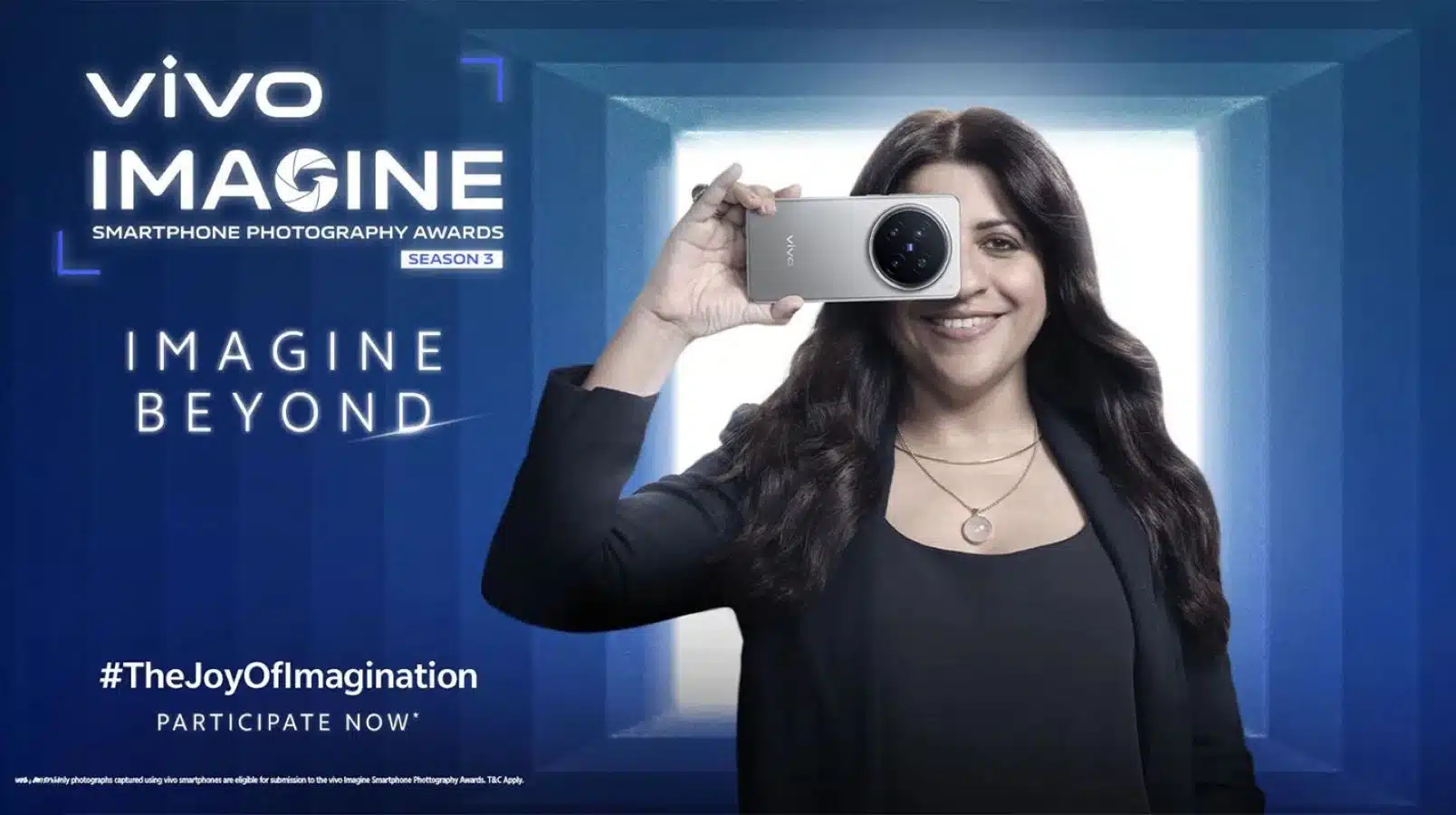 vivo Launches Third 'Imagine' Smartphone Photography Awards with Zoya Akhtar as Jury Chair