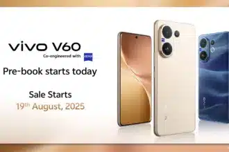vivo V60 Launches in India with ZEISS Optics, Starts at INR 36,999