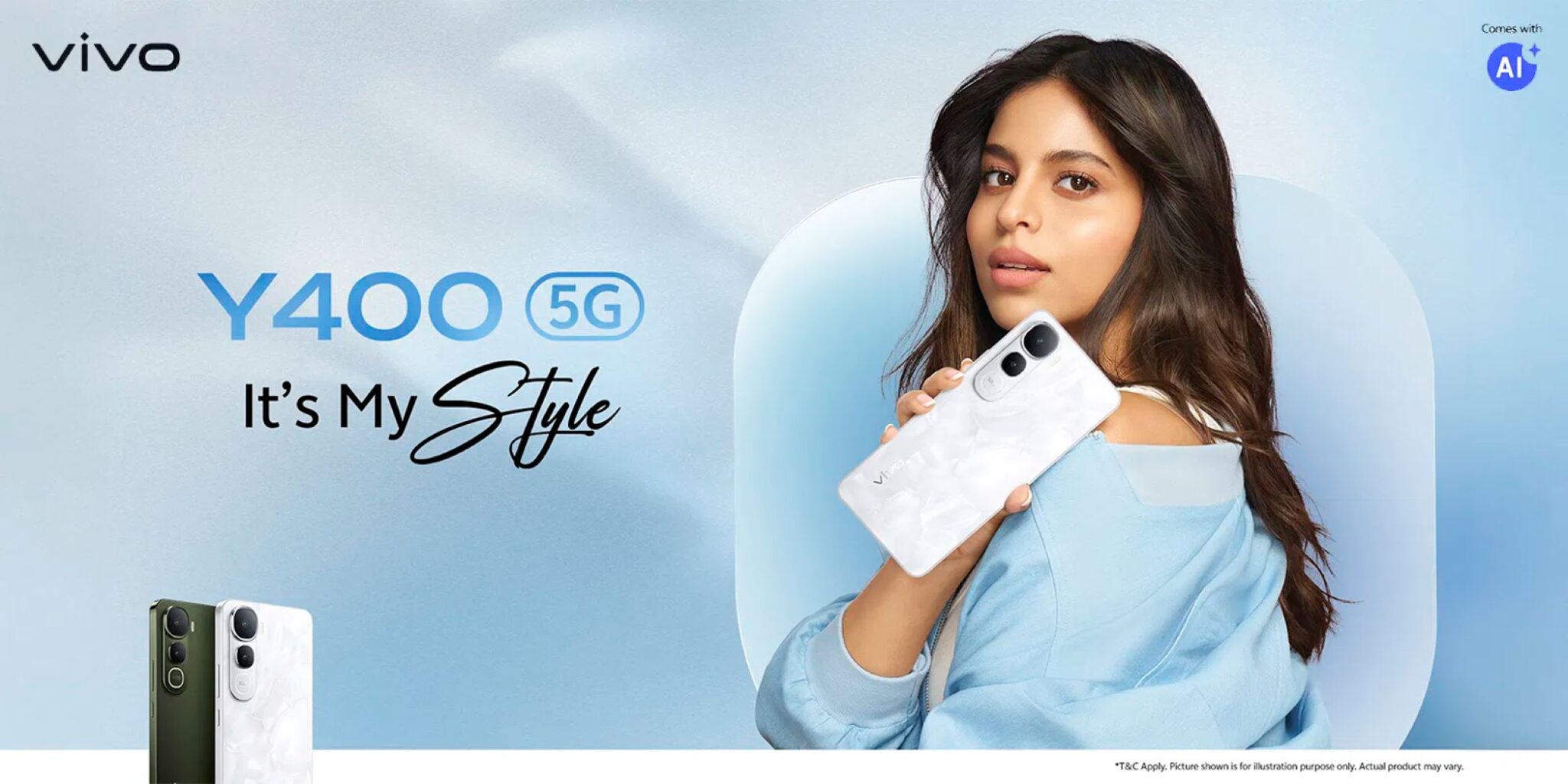 vivo Y400 5G Debuts with Large 6000 mAh Battery and IP69 Protection