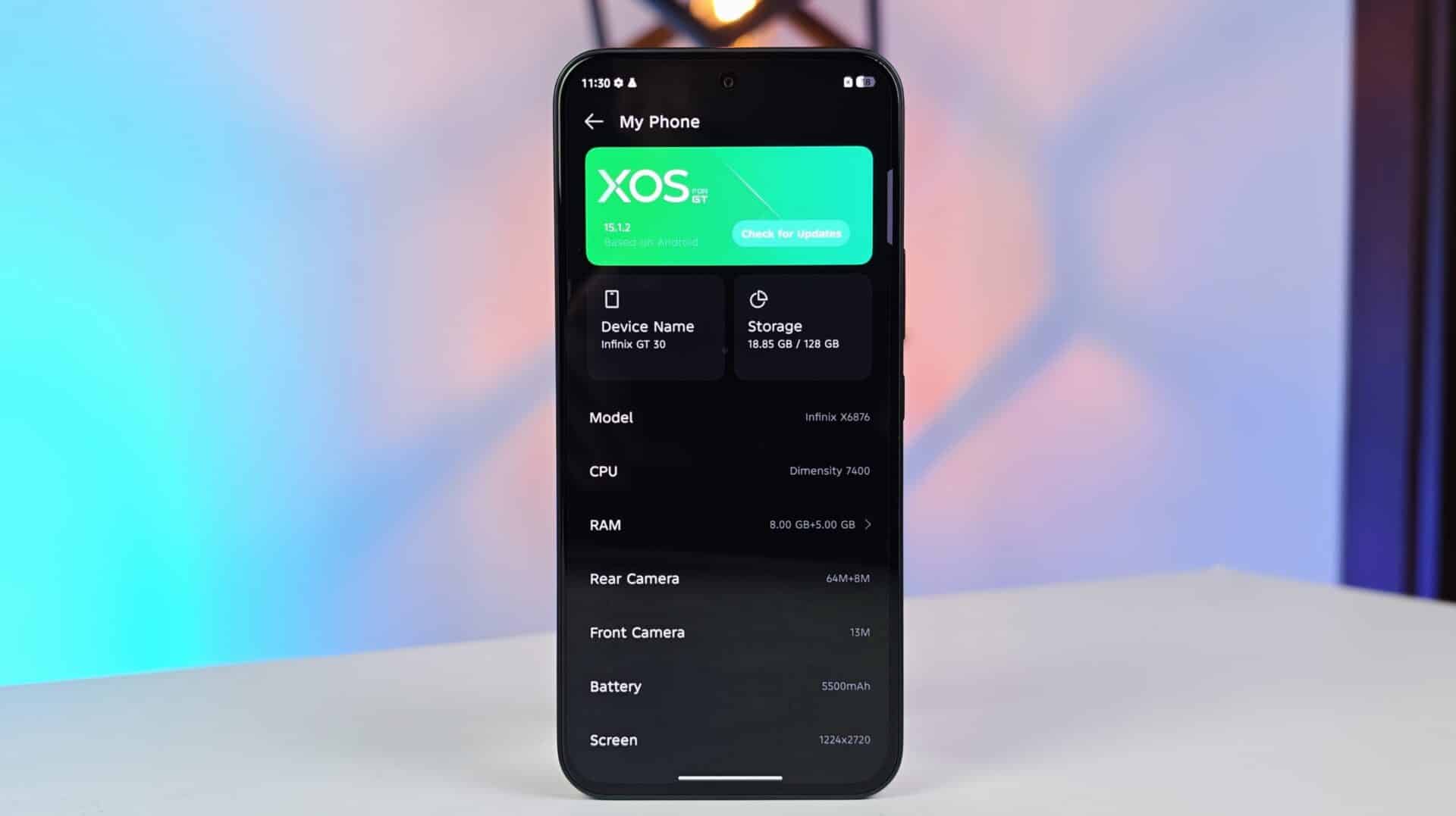 Infinix GT 30 Review