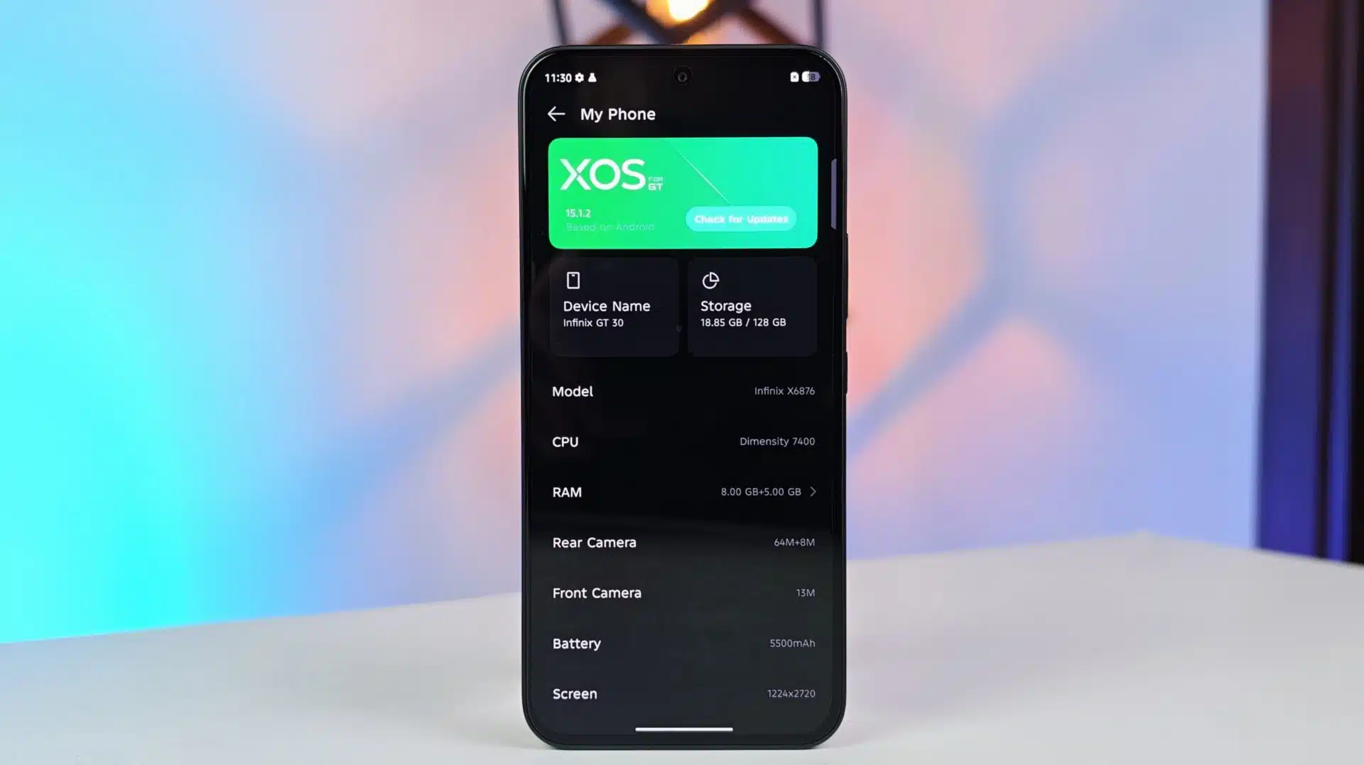 Infinix GT 30 Review