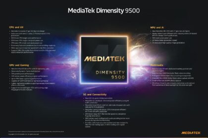 MediaTek Launches Dimensity 9500 Chip for Flagship Android Phones