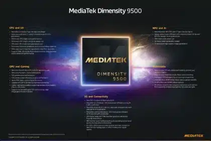 MediaTek Launches Dimensity 9500 Chip for Flagship Android Phones