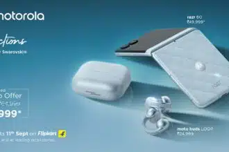 Motorola and Swarovski unveil Brilliant Collection in India with Razr 60 and Moto Buds LOOP