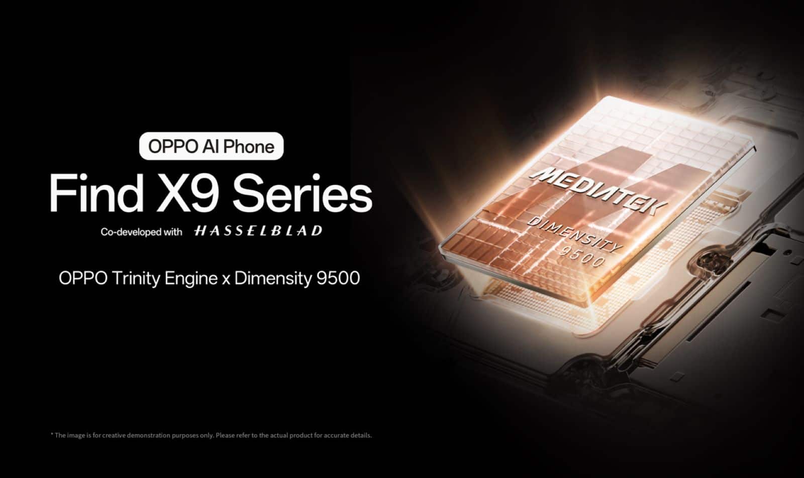 OPPO Find X9 Series Arrives Globally with MediaTek Dimensity 9500 Chip
