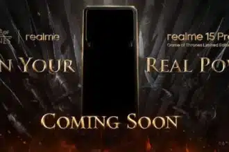 Realme Teases Game of Thrones Limited Edition for Upcoming 15 Pro Smartphone