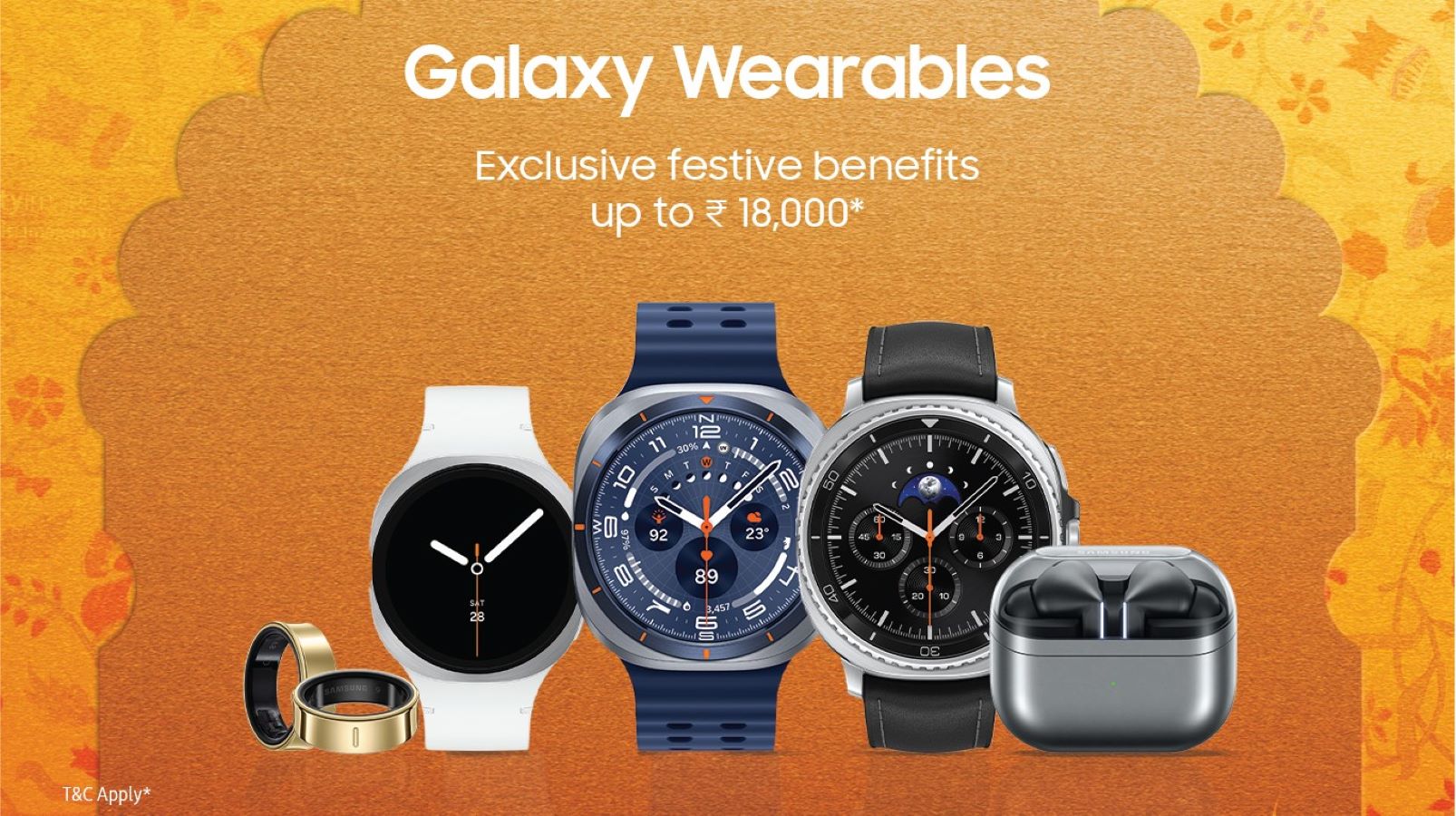 Samsung Announces Festive Discounts on Galaxy Watch and Buds in India