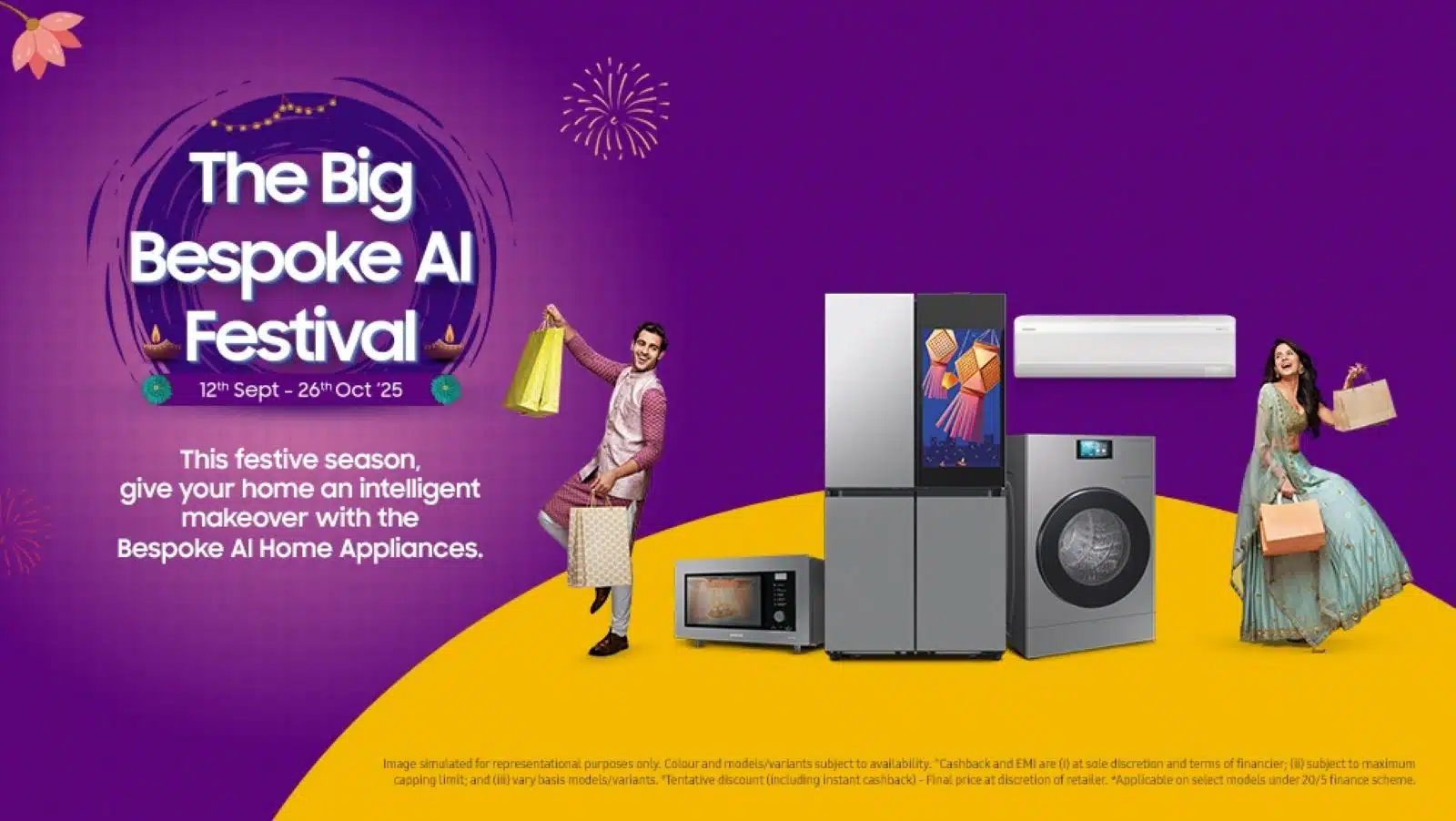 Samsung Launches 'Big Bespoke AI Festival' with Up to 47% Discount and INR 50,000 Cashback