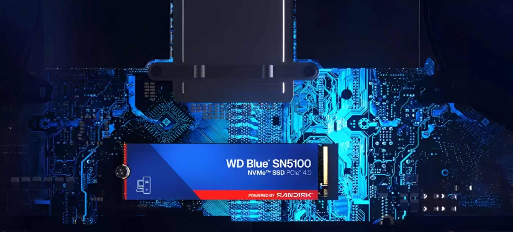 Sandisk WD Blue SN5100 NVMe SSD Arrives