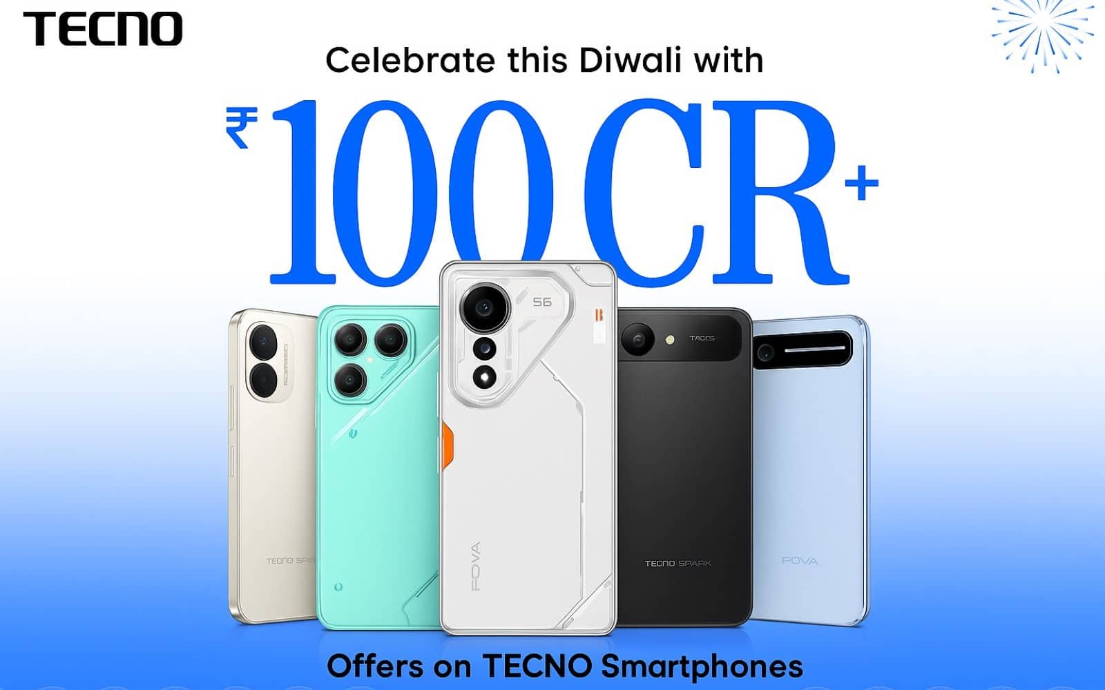 TECNO Announces INR 100 Crore Diwali Offers on POVA Smartphones, Grand Prize Mahindra BE 6
