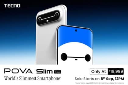 Tecno POVA Slim 5G with 6.78-inch AMOLED display, 5.95mm thickness launched in India