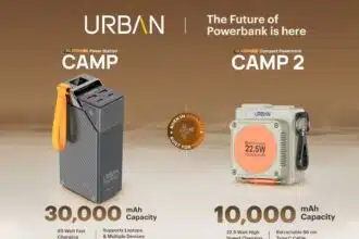URBAN Launches CAMP Series Power Banks in India for Laptops and Phones