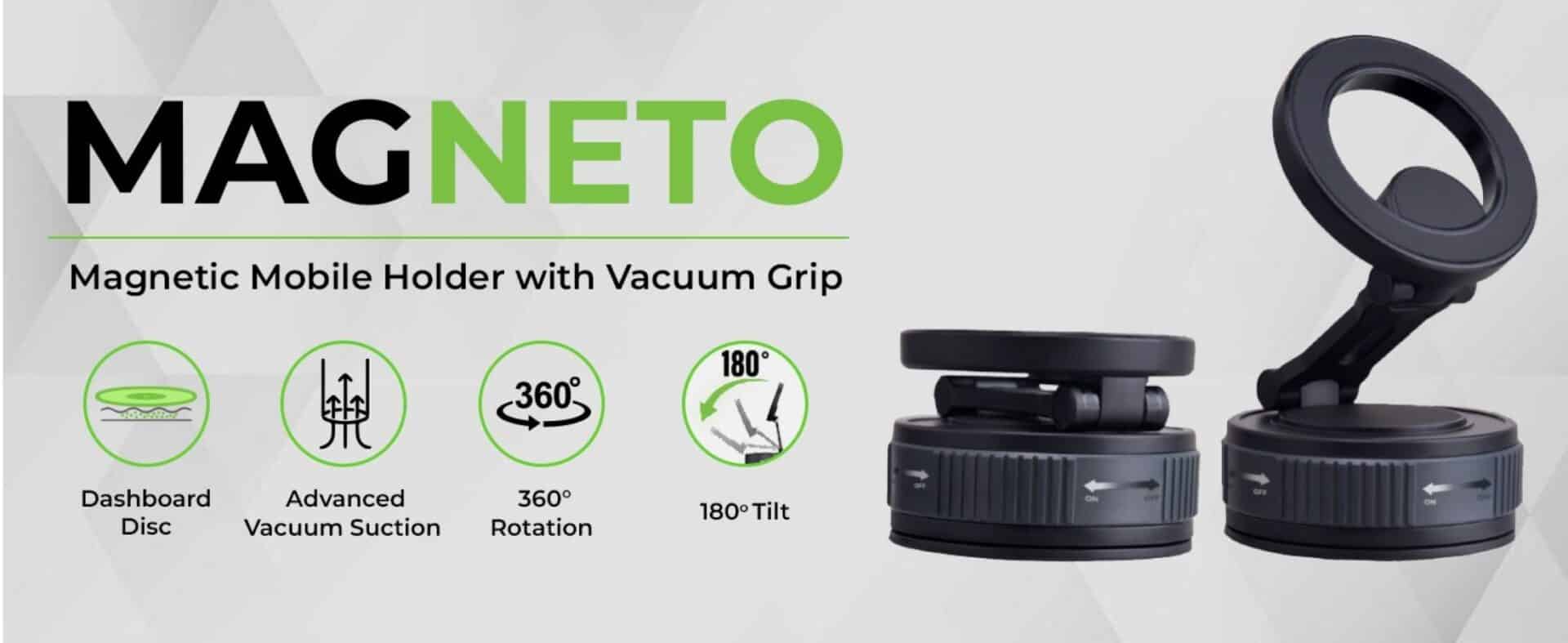 Ultraprolink Launches Magneto Magnetic Mobile Holder with Strong Vacuum Grip